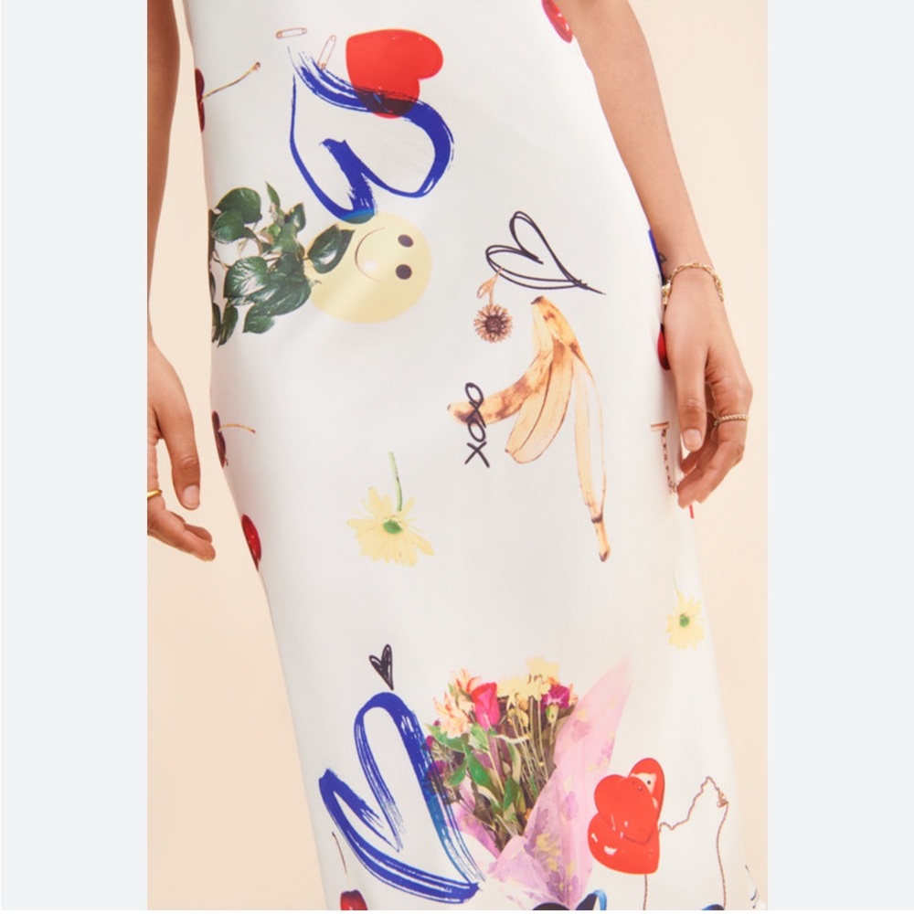 NWT Urban Outfitters Everleigh Halter MIDI Dress - Picture 4 of 13
